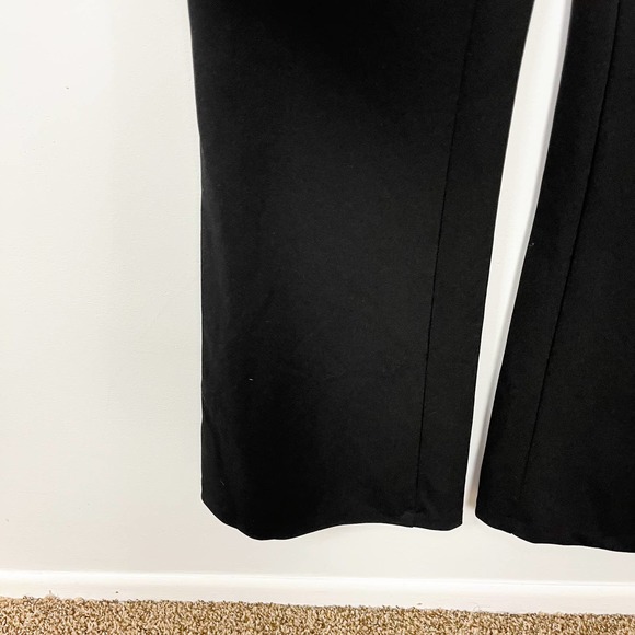 NWT Adrianna Papell Black Short Sleeve Illusion Sequin Bodice Jumpsuit Size 4 - Picture 4 of 12